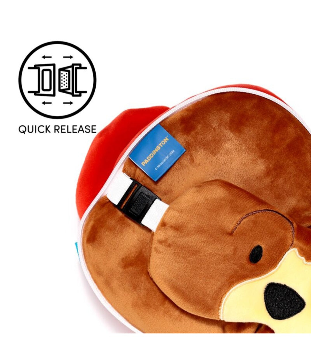 Relaxeazzz Plush Travel Pillow & Eye Mask licensed characters