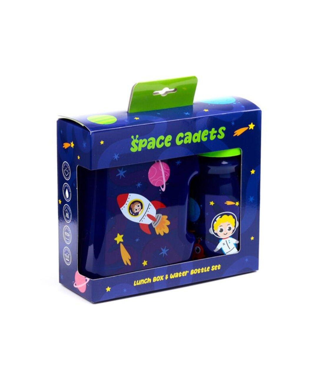 Lunch box and water bottle set