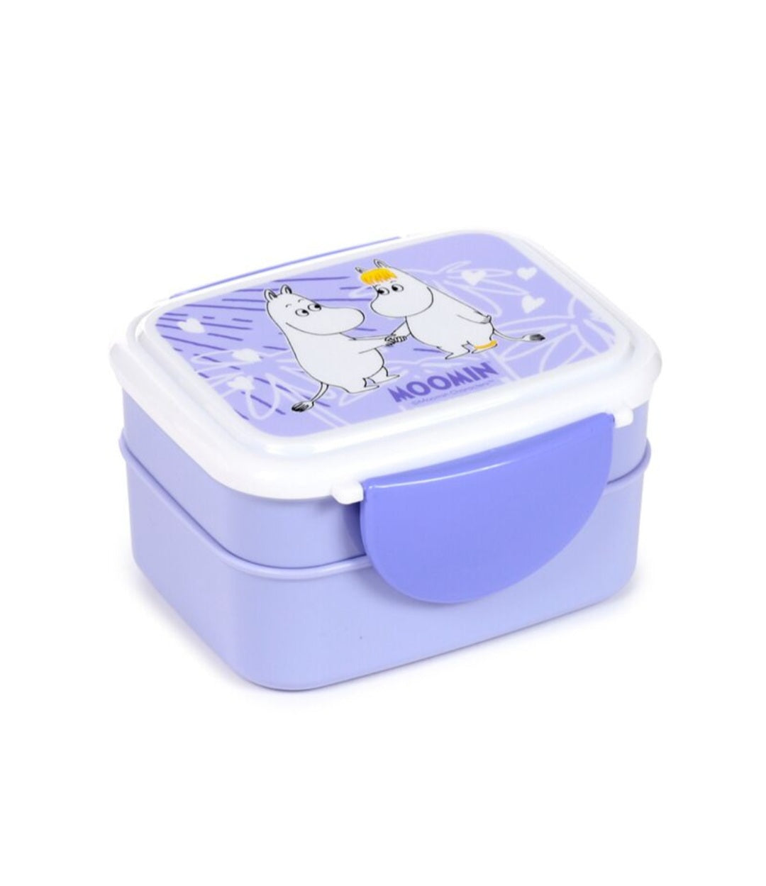 Bento Clip Lock Lunch Box with Cutlery - Moomin